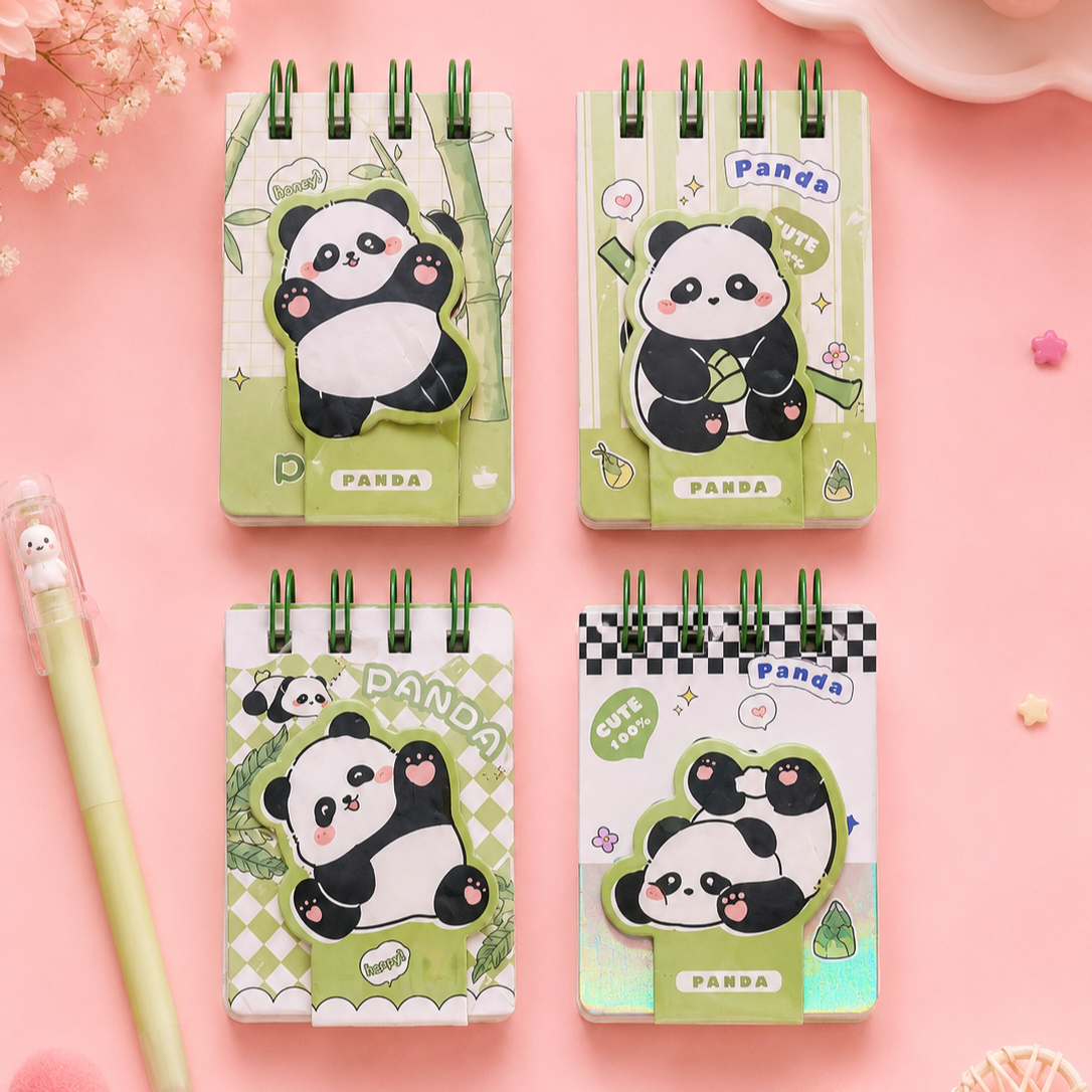 Cute Panda Mini Diary 