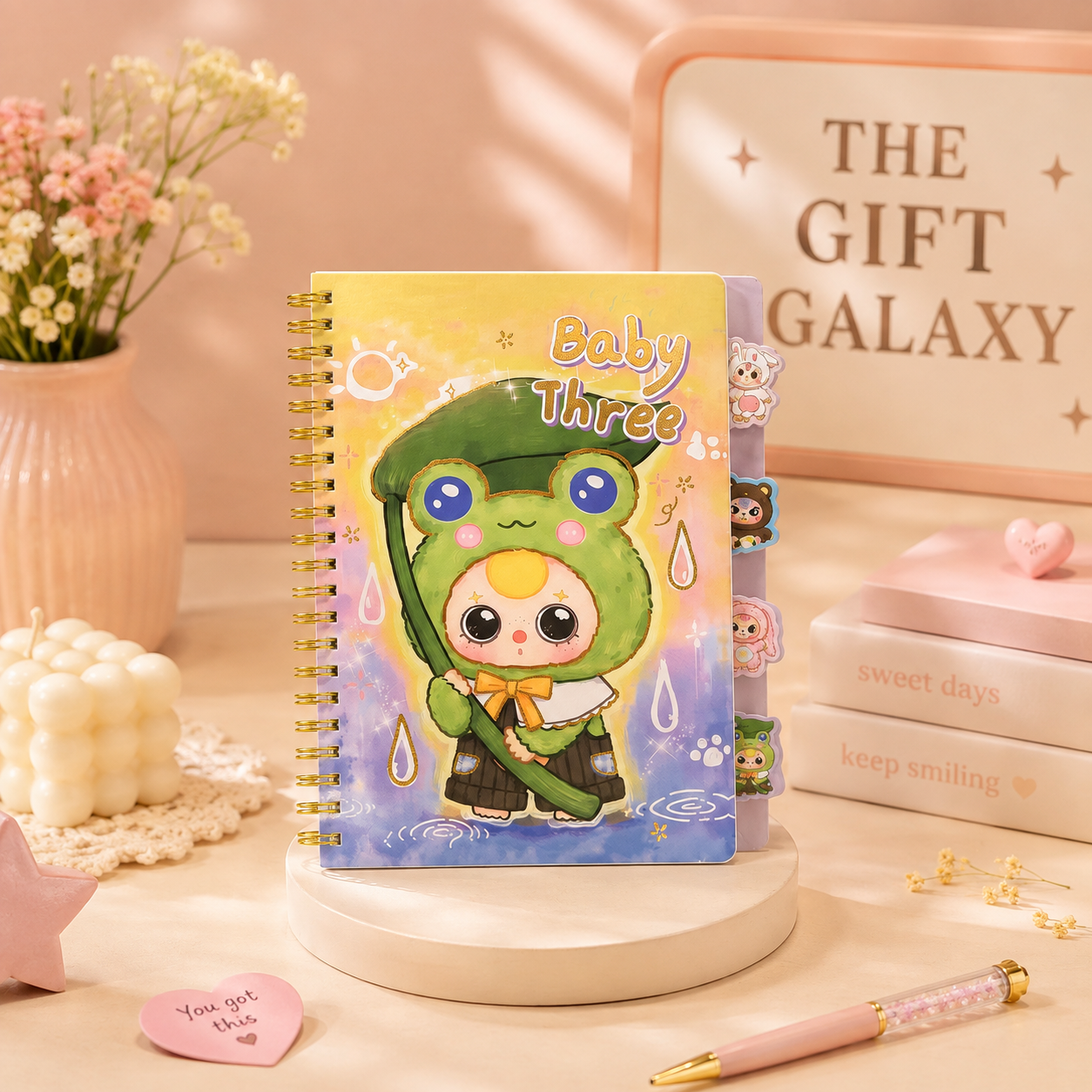 Baby Three Character Diary