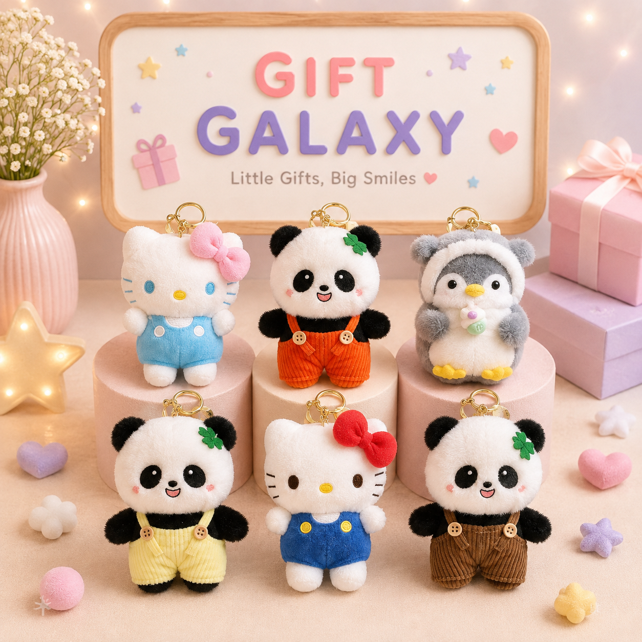 Kawaii Plushie Keychain Blind Box 