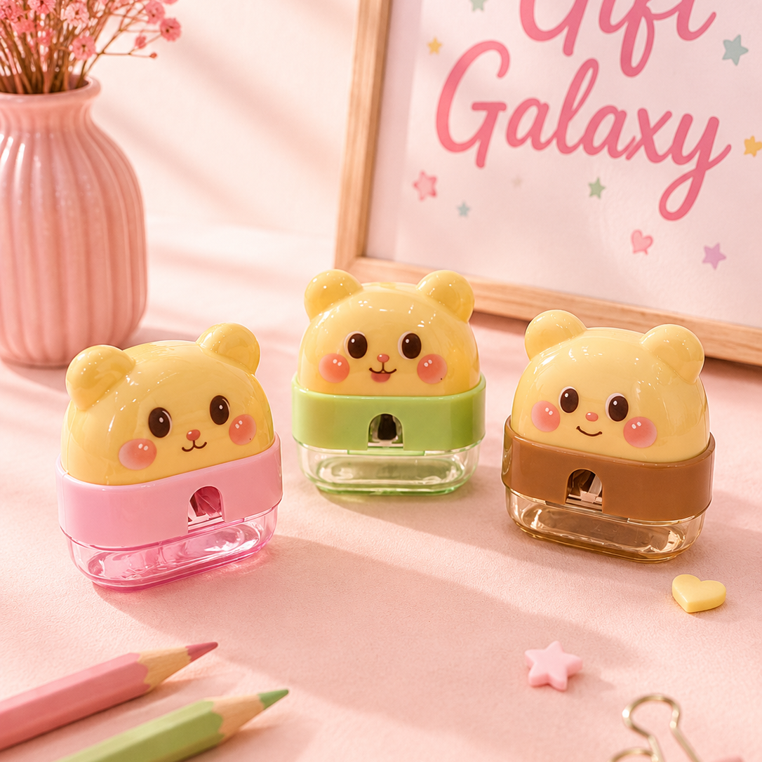 Kawaii Bear Pencil Sharpener