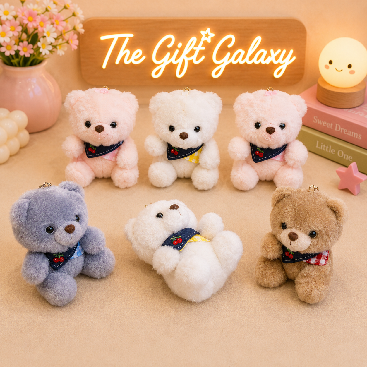 Bear Plushie Keychain