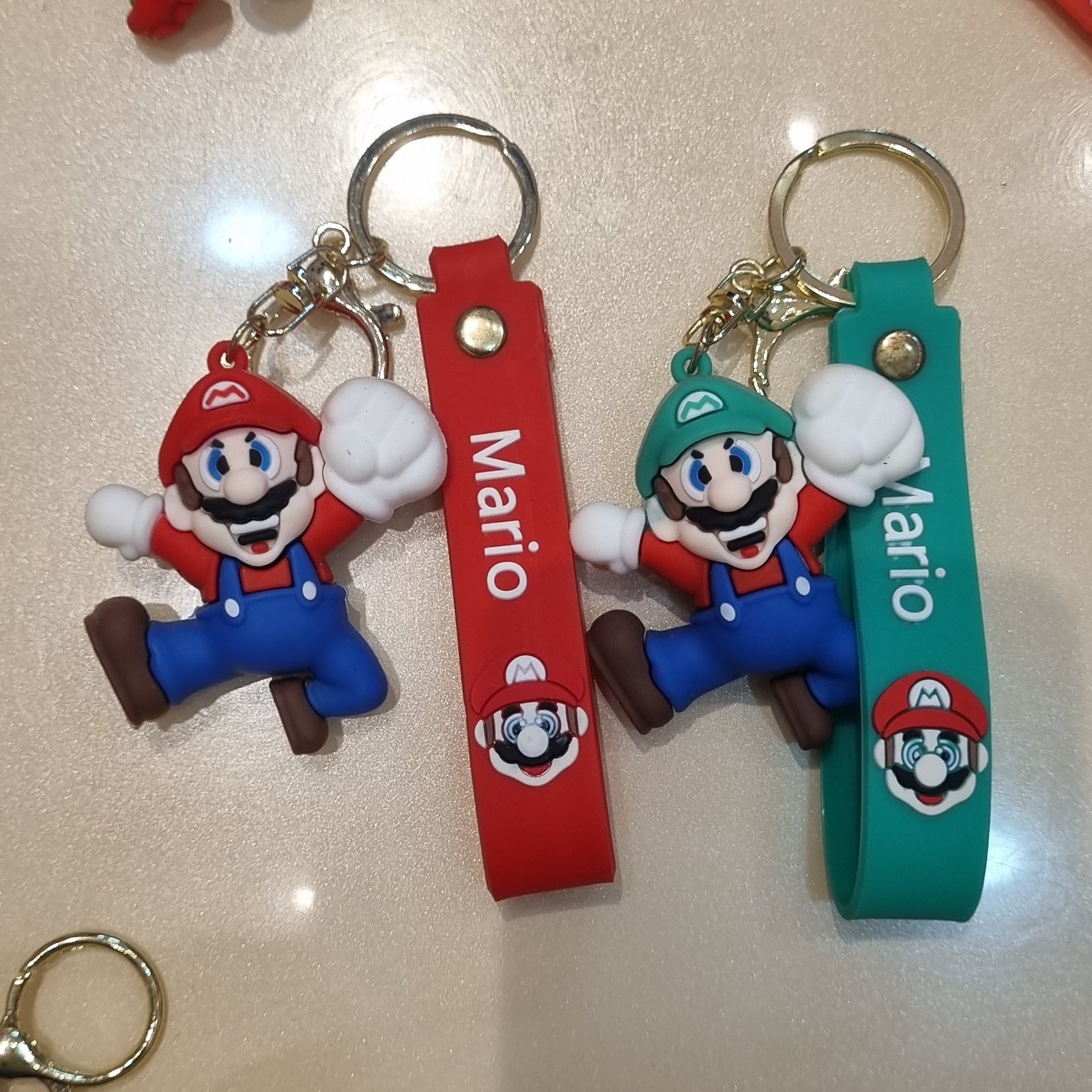 Mario Character Keyring